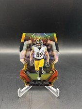 2022 Panini Select Minkah Fitzpatrick Black Red Prizm Die Cut Pittsburgh #184