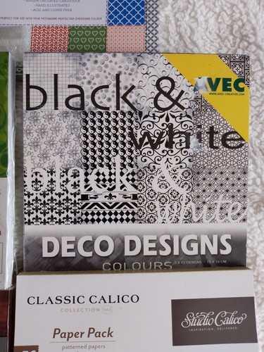 Small Joblot Of 6x6inch Paper Pads. And 5 Packs Of Hunkydory Range Paper Toppers - Picture 5 of 13