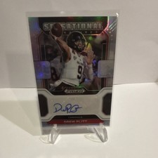 Panini 2022 Prizm Draft Picks Sensational Signatures Drew Plitt Auto SS-DPL