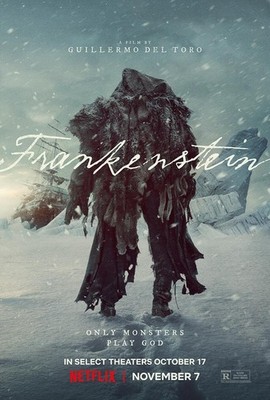 Frankenstein 2025 Movie Poster Wall Decor (a) 11x17'' 24x36'' 27x40'' Jacob Elordi