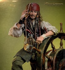 Hot Toys Jack Sparrow Figure Deluxe DX38 1/6 Pirates of the Caribbean 12 inch
