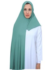 Instant Jersey Hijab Scarf Women Pre-Sewn Non-See Through Cotton Muslim Head