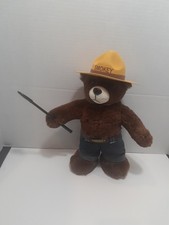Smokey The Bear Plush Brown 2016 Preferred Kids 13" education outdoors