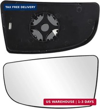 Driver Side Lower Mirror Glass Compatible with Ford Transit T150 T250 T350 2015