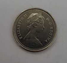 1982 Canada 10 cents Elizabeth II Canadian Dime 