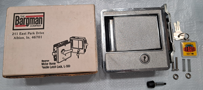 BARGMAN L-300 DOOR LOCK HANDLE LATCH VINTAGE for sale online | eBay