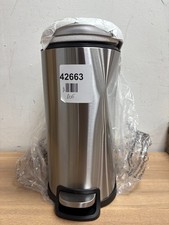 Stainless steel dustbin- Dent