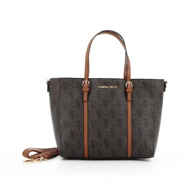 Gian Marco Venturi Moro/Leather Loggata Handbag With Shoulder Bag Internal