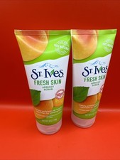 ST IVES Fresh Skin APRICOT SCRUB 6oz  2 pack 