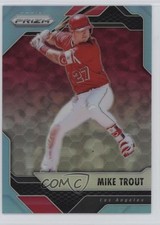 2017 Panini Chronicles Prizm Light Blue Prizm 205/299 Mike Trout #26 0g65