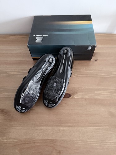 Boardman Road Carbon Cycling Shoes Grey BOA Closure UK 9.5 EU 44 New With Box - Picture 15 of 17
