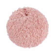 Wool Acrylic Fancy Loop Yarn, Wool Roving Yarn 50 Grams, Deep Pink 