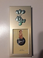 Baby Photo Picture Frame. Bear with balloons