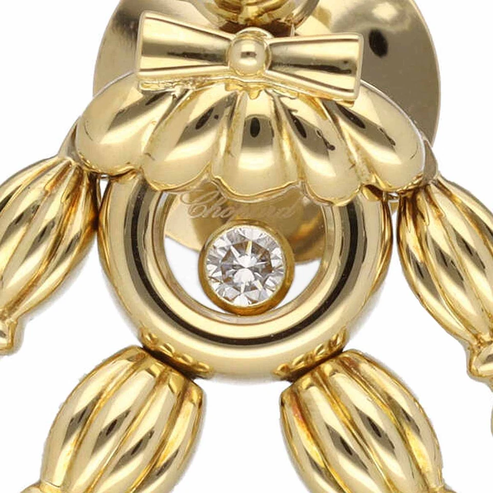 Broche Prendedor Chopard Happy Diamond Payaso Pierrot K18 YG Zafiro Rubí Esmeralda Foto 3 de 4