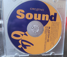 Creative Technology Sound Blaster AWE64 CD installation disc VINTAGE computing
