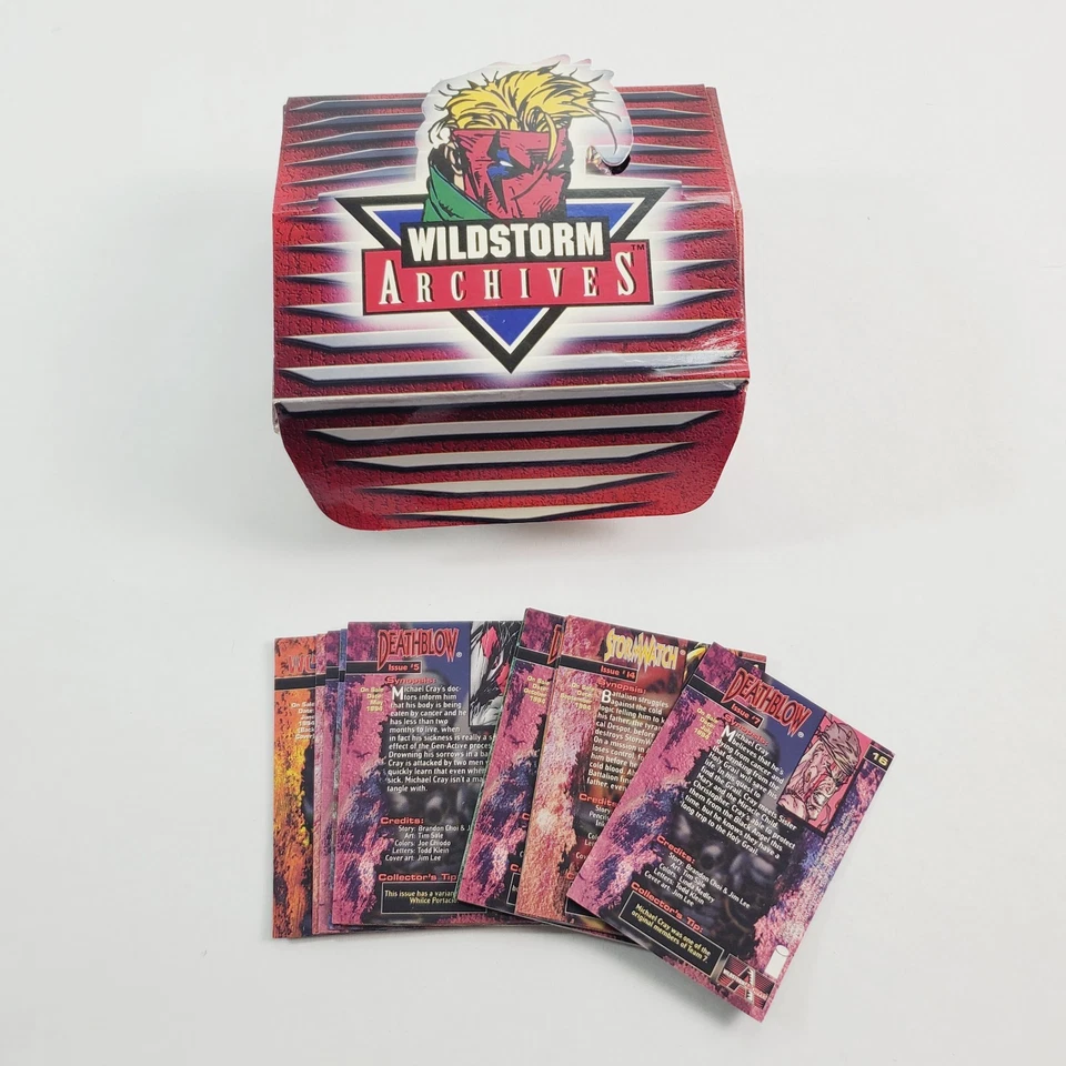 Wildstorm архивы коллекционные карточки коробка 1995 - Изображение 3 из 4