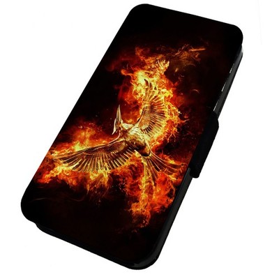AUSVERKAUF bedruckte Klapp-Handyhülle für iPhone Fiery Phoenix