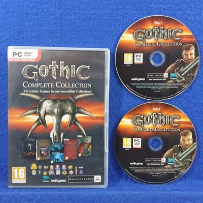 pc GOTHIC COMPLETE COLLECTION PAL UK Version REGION FREE PC DVD-ROM