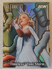 CF-1 TIMELESS TONI STORM 2026 Upper Deck AEW Allure COLOR FLOW GREEN-BLUE