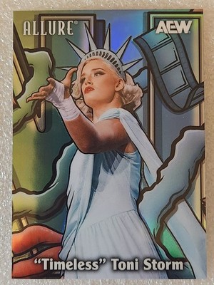 CF-1 TIMELESS TONI STORM 2026 Upper Deck AEW Allure COLOR FLOW GREEN-BLUE