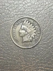 1909 Indian Head Cent Very Fine Condition Semi Key Date Exact Coin Imaged #I66
