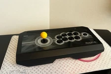 Hori Real Arcade Pro 4 PS4/PS3/PC Fight Stick Fully Working Yellow Ball Top