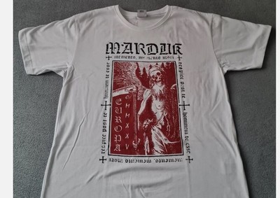 Marduk Memento Mori Tour 2025 White Short Sleeve Unisex Shirt S-5XL