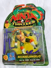 1997 TMNT The Next Mutation Ninja Turtles Figure Michelangelo
