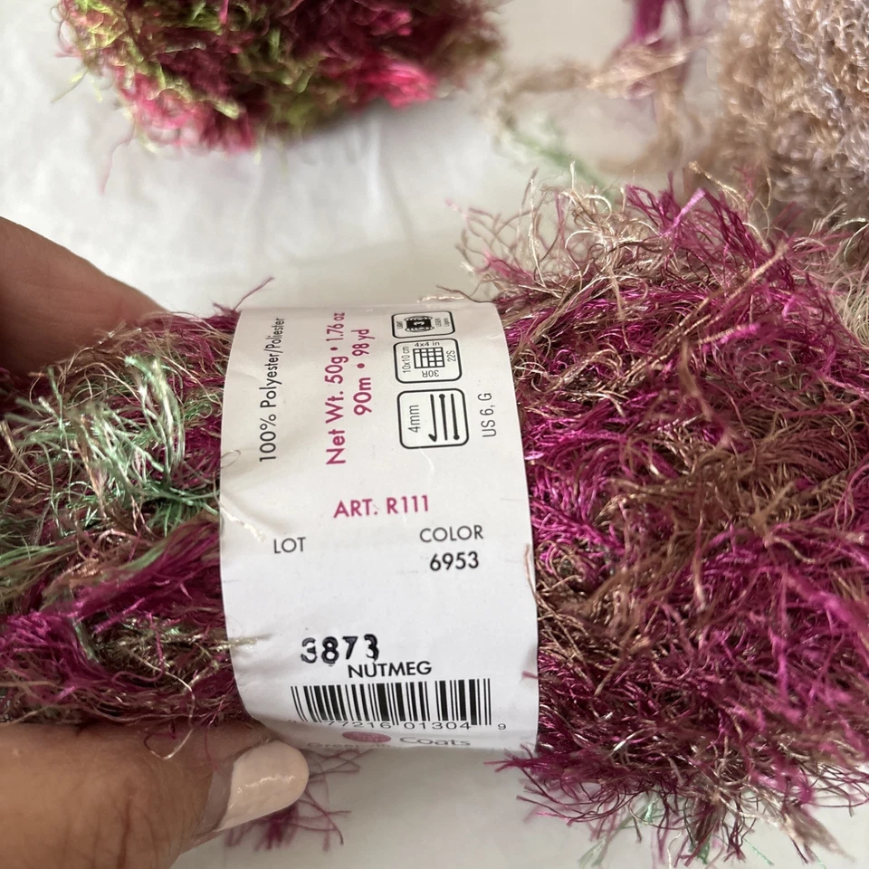 Lote de 14 madejas hilo pestañas 2 oz Moda Dea y Dept 17 Foto 4 de 4