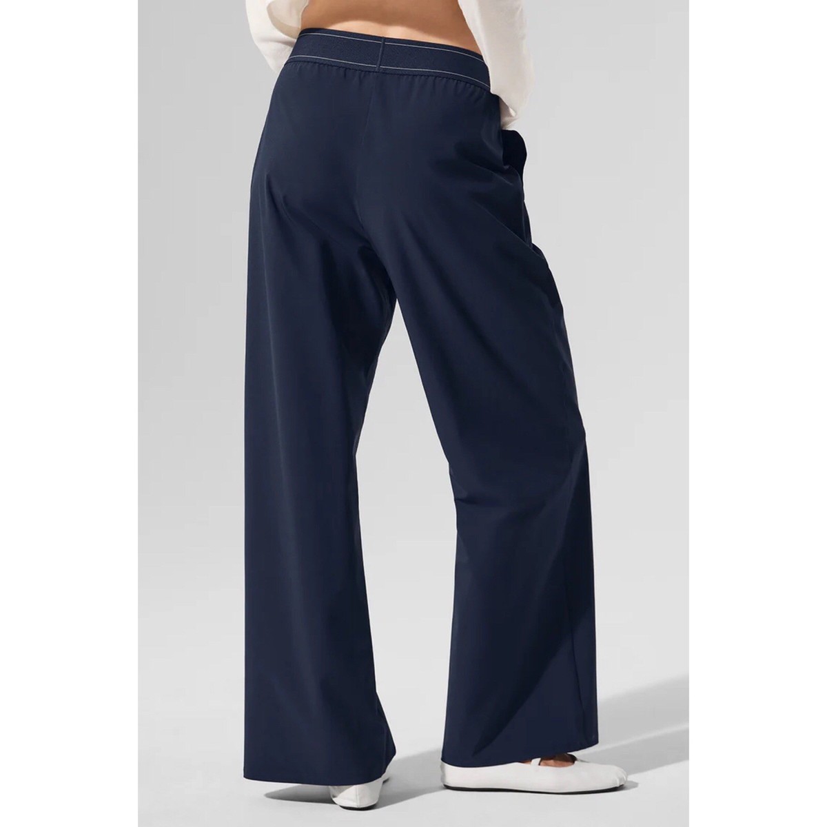 Alo Yoga Suit Up Trouser (Regular) Navy M | eBay