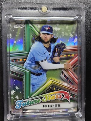BO BICHETTE RARE REFRACTOR  HOLO SP INVESTMENT CARD BLUE JAYS