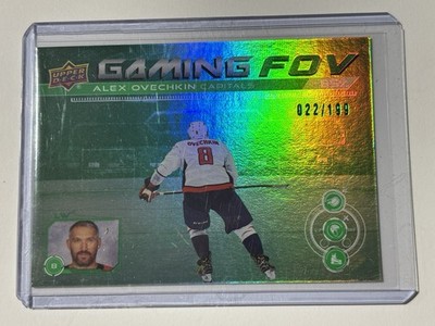 Upper Deck 2024-25 Series 1 Gaming Fov Green #GFOV-17 Ovechkin /199