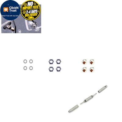 #ad Rimless Glasses Screws Washer Nut Cap Screwdriver Stainless Steel M Silver $9.57