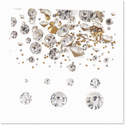 Mini Glitter Crystal Rhinestones for Nail Art and Jewelry