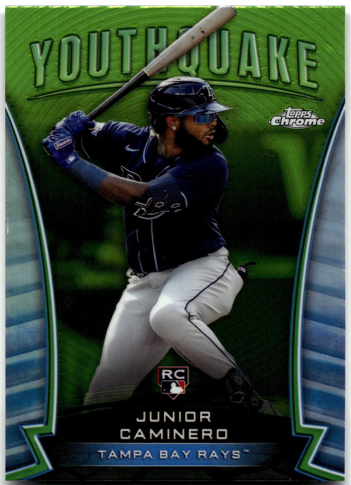 2024 Topps Chrome #YQ-12 Junior Caminero Youthquake