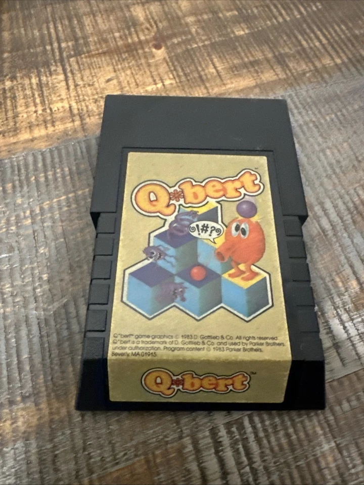 Q*bert Intellivision | Box & Cart Only | No Manual | Tested & Working - Image 3 of 4