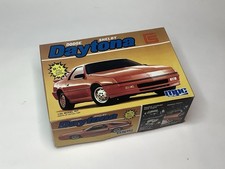 MPC/Ertl 1987 Dodge Shelby Daytona Turbo Vintage 1986 1:25 Model Kit Open Box