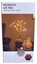 20" Tabletop Bonsai Tree Light 108 LED Fairy Light Warm White USB Or Battery New
