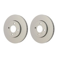 2 Bremsscheiben Vorderachse AußEnbelüFtet Ø 65 Mm Hella FüR U.A. VW Up!