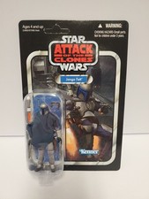 Star Wars Vintage Collection Vc 34 Jango Fett Unpunched New Miner Bubble Damage