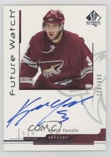 2006-07 SP Authentic Future Watch Auto 758/999 Keith Yandle #195 Auto 11jd