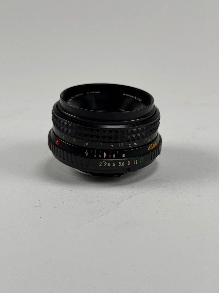 Minolta 45mm Focal Camera Lenses for sale | eBay