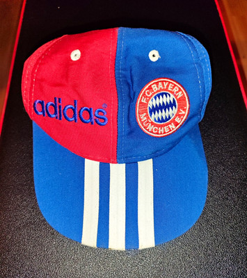 adidas FC Bayern München Cap/Mütze blau rot weiß Club & Verein