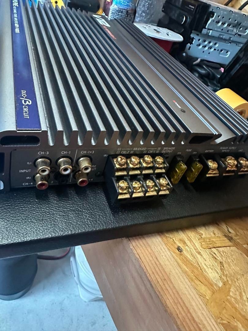 Alpine MRVF400S V12 Car Amp Amplifier Mp3 iPod for sale