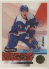2020 Upper Deck Synergy Exceptional Young Stars Gold 430/449 Mathew Barzal ek6