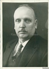 1934 Photo Pres Wilhelm Miklas Austria Taken Prisoner In Carinthia Politics 5X7