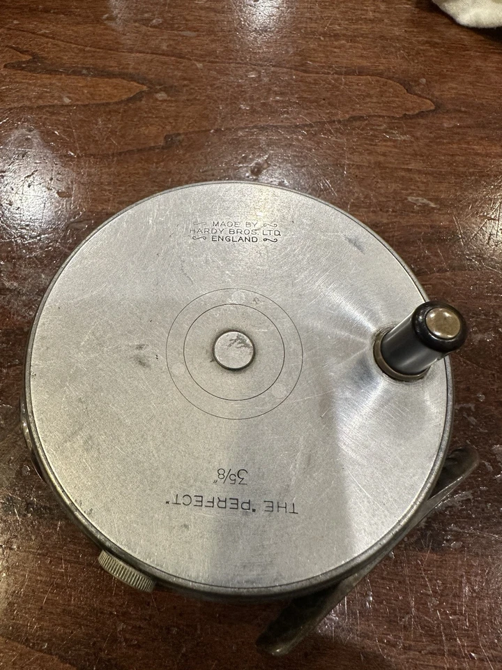 复古 Hardy Perfect 3/5-8 飞轮。 这卷轴属于我父亲。 — 第 3/4 张图片