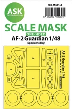 1/48 AF-2 Guardian one-sided fit express Mask for Special Hobby kits