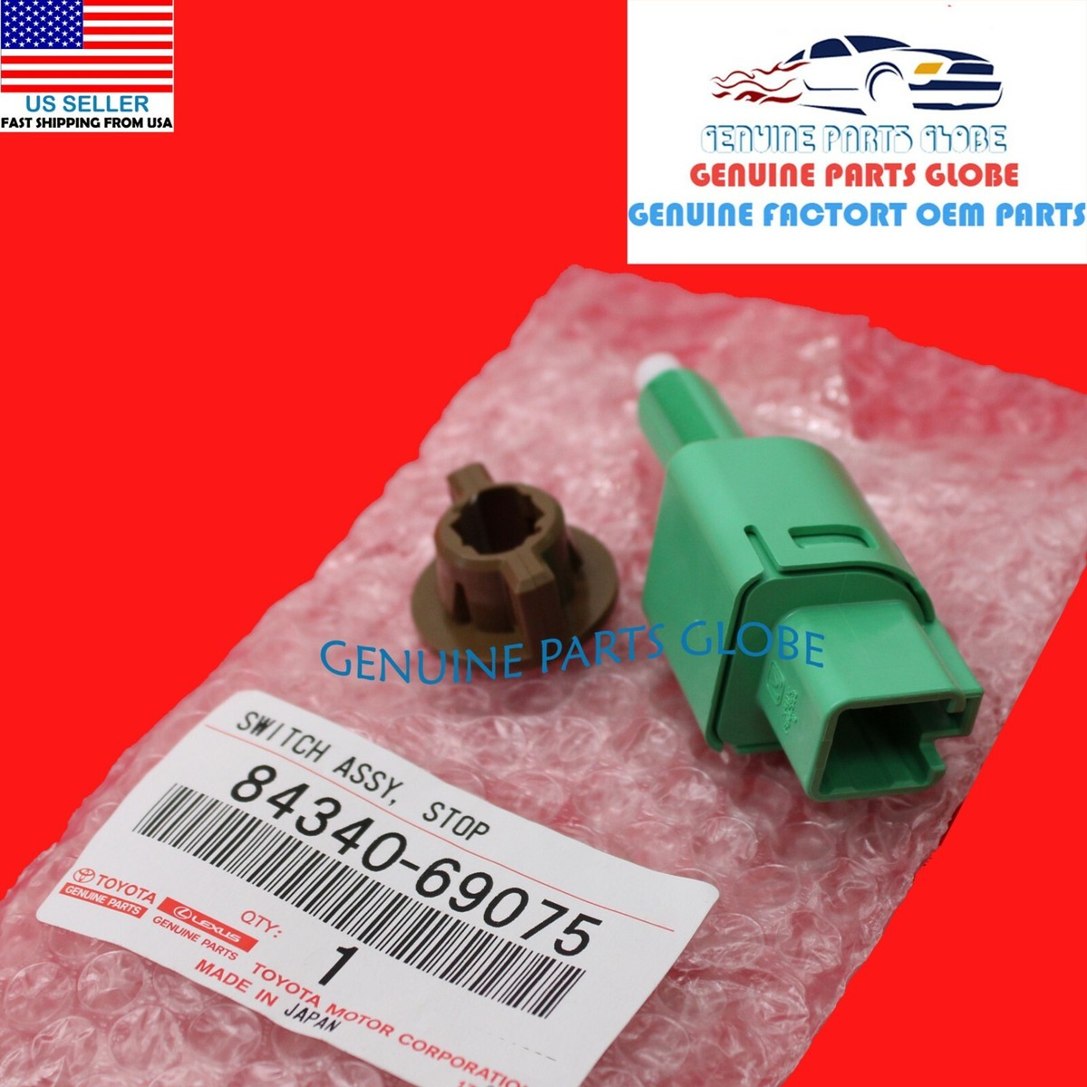 GENUINE TOYOTA SIENNA RAV4 LAND CRUISER CT200h BRAKE LIGHT SWITCH