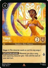 Lorcana- Tiana - Natural Talent Foil - Reign of Jafar